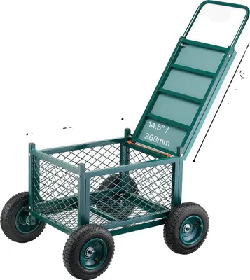 Produktbild von Gartenwagen, Komfortsitz, Geländereifen, Robuste Lagerung
