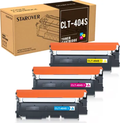 Produktbild von 3er-Pack Multipack Toner für CLT-C404S CLT-M404S CLT-404S K404S Samsung C480W Xpress C480FW C48X C430 C430W C480 C43X CLT-P404C 404S CLT-K404S CLT-Y404S Series
