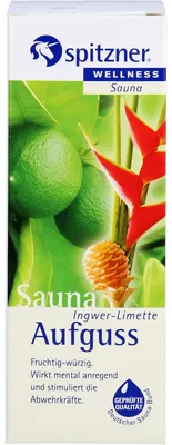 Produktbild von Spitzner Saunaaufguss Ingwer-Limette Wellness, 190 ml KON