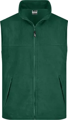 Produktbild von James & Nicholson Fleece Vest Gr. M, dunkelgrün