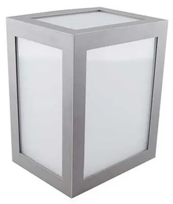 Immagine prodotto di V-TAC VT-822 Lampada applique LED 12W wall light cube grigio bianco freddo 6400K - sku 8339