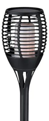 Immagine prodotto di Grundig Torcia solare da giardino - FlameEffect LED - Lampada da esterno solare - Lampada da terra - Lampada resistente alle intemperie IP44 - 72 cm