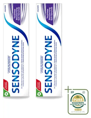 Zdjęcie produktu dla 2 sztuki pasty do zębów Sensodyne Gum Protection – ochrona dziąseł – 75 ml – zestaw ekonomiczny