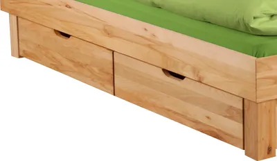 Produktbild von Bettkästen 2er-Set 'Lewis' Kernbuche geölt