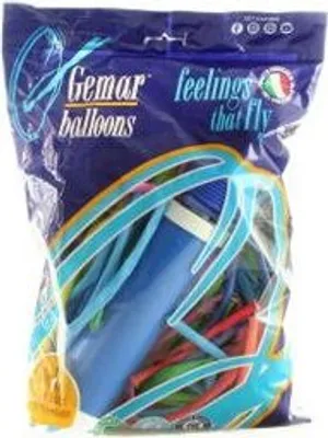 Produktbild von Luftballons Modellierschlange 100Stk + Pumpe