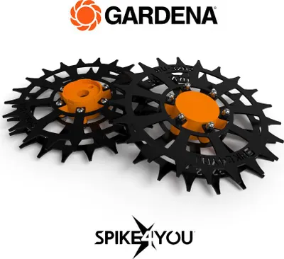 Immagine prodotto di Ruote per rasaerba robot GARDENA Live, Sileno City, acciaio inox 3 mm