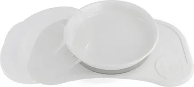 Produktbild von Twistshake Click-mat Mini+schale Durchsichtig  Durchsichtig One Size