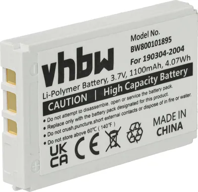 Produktbild von vhbw Akku Ersatz für Logitech F12440071, 190304-2004, M50A für kabellose Tastatur (950 mAh, 3,7 V, Li-Ion)