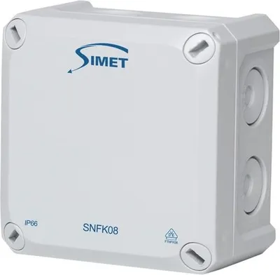 Produktbild von SNFK08 Wandmontagedose, 85x85x54, IP66 grau