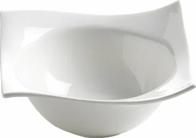 Image de Maxwell & Williams Motion Bol carré, Bol, Bol, Porcelaine, Blanc, 14 cm, RP00214