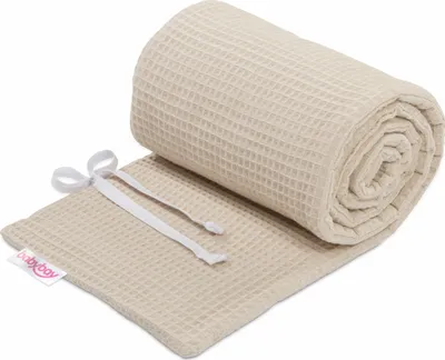 Produktbild von babybay Nestchen Waffelpiqué passend für Modell Boxspring XXL, sand