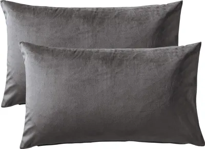 Produktbild von REDBEST Kissenhülle Kingsville" im 2er-Pack grau 30x50 cm"
