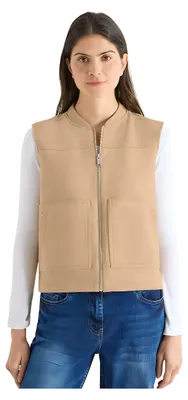 Productafbeelding van Cecil blouson vest, kleur: goudbruin, maat: S