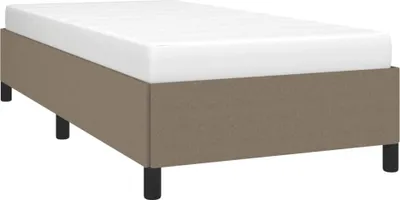 Obrázek produktu pro vidaXL Rám postele bez matrace Taupe 90x190 cm látka