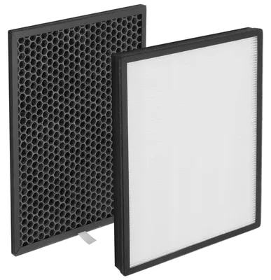 2er-Set HEPA- und Aktivkohlefilter für Philips AC1214/10