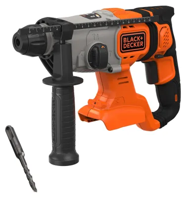 Image de Perceuse à percussion SDS - Black & Decker - BCD900B - 18 V - 1,2 J - Batterie et chargeur non inclus