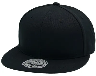 Produktbild von Mitchell & Ness Liberty Fitted Cap - BLANK schwarz - 7 3/8