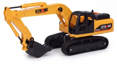 Produktbild von Wiky Vehicles Bagger Spielzeug 28 cm mit Licht- und Soundeffekten