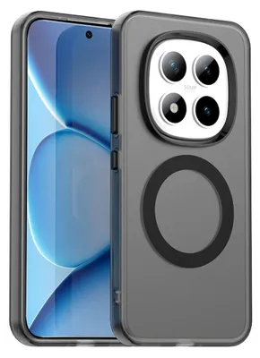 Produktbild von Für Xiaomi Redmi Note 15 Pro Plus 5G Candy Design Magsafe Schutzhülle Schwarz