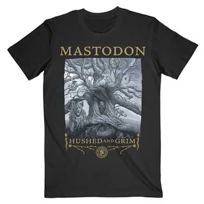 Obrázek produktu pro Mastodon Hushed & Grim Cover Black 2XL Tričko