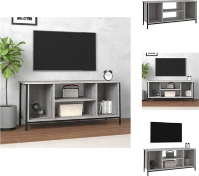 Image de vidaXL Armoire TV Gris Sonoma 102x35x45 cm Bois composite - Meuble TV