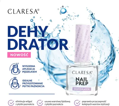 Zdjęcie produktu dla CLARESA Nail Prep dehydrator 5 ml