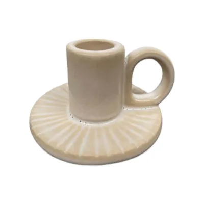 Obrázok produktu pre Rustik Lys – svietnik „Slnko“ – vanilka (Ø 9 cm)
