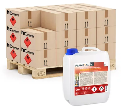 Produktbild von 48x 5 L FLAMBIOL® Bioethanol 100 % Hochrein