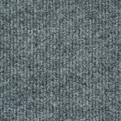 Produktbild von Teppichboden als Fliesen selbstliegend Nadelvlies Teppich Fliesen in Hellgrau für Gewerbe und Büro Selbstliegende Teppichbodenfliesen in 50x50 cm