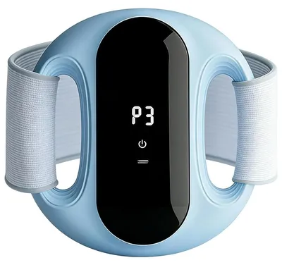 Produktbild von Tragbarer Vibrations Fitness Gürtel mit Doppelring, 5 Modi, wiederaufladbar per Type-C, für Training, Reisen & Alltag
