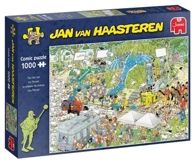 Produktbild von Jan van Haasteren - Das TV-Studio - 1000 Teile, 1000 Stück(e), Comics, 12 Jahr(e)