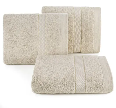 Zdjęcie produktu dla Ręcznik kąpielowy BARI 70x140 cm beżowy 500 g/m²