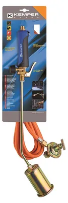 Immagine prodotto di cannello da riscaldo c/leva in kit kemper 63 cm - bruciatore ø 45 mm - tubo 5 mt
