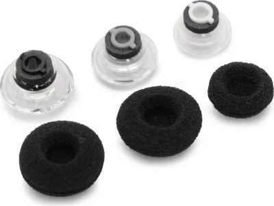 Produktbild von 3 x Silikon Ohrstöpsel Ohrhörer Gummi Tipps Für Plantronics Legend Kopfhörer Ohrhörer