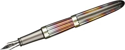 Produktbild von DIPLOMAT Aero Flame Füllhalter aus eloxiertem Aluminium und Edelstahl, Federstärke F