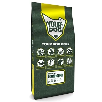 Productafbeelding van Yourdog Black and tan coonhound Volwassen 12KG