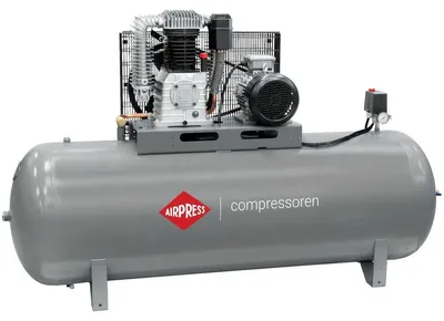 Productafbeelding van Zuigercompressor Stationair - 500 Liter Tank - 7.5 Pk / 5.5 kW Vermogen - 11 Bar Max Werkdruk