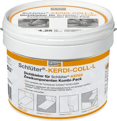 Produktbild von Schlüter Kerdi-Coll-L Dichtkleber 2K 4,25kg Eimer