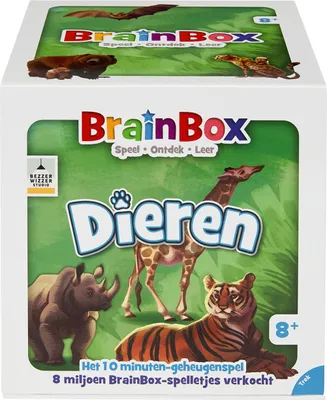 Produktbild von BrainBox Tiere Gedächtnisspiel Lernspiel Familienspiel Beobachtung