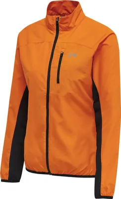 Image de Veste Newline Core Running pour femmes, imperméable orange 500115-5190, taille:XL