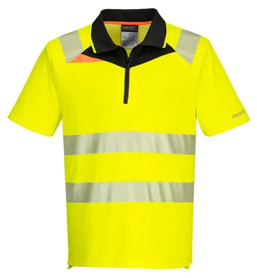 Obrázok produktu pre Portwest DX412 DX4 Warnschutz Polo tričko S/S Yellow/Black Gr. XL