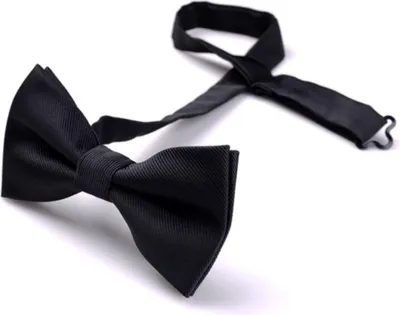 Produktbild von Herren Fliege, Schwarze Klassisch Fliege, Fliege Schleife Bereits Gebunden Verstellbar für Männer Hochzeit Anzug Smoking