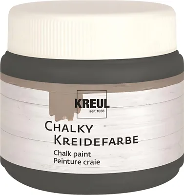 Obrázek produktu pro KREUL Kreidefarbe Chalky Volcanic Grey 150 ml