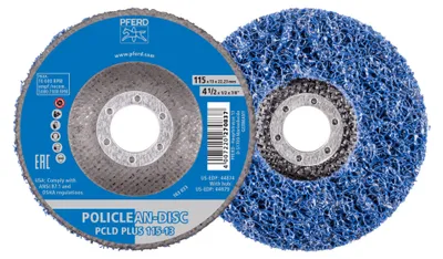 Produktbild von PFERD POLICLEAN discs PCLD, 11,5 cm, 1 Stück(e)