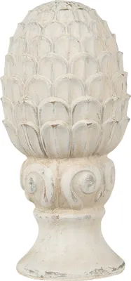 Obrázek produktu pro Clayre & Eef Figurka z jedlového kužele Ø 14x29 cm Béžový kámen