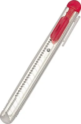 Produktbild von NT Cutter iA 120 P Kunststoff-Gehäuse rot-transparent