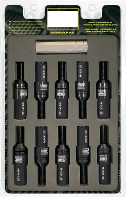 Zdjęcie produktu dla Zestaw śrub OMP OMPS09971401 28 mm czarne M14 x 1,25