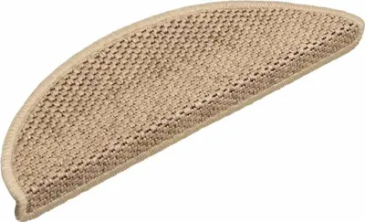Immagine prodotto di Tappeti Autoadesivi Scale Aspetto Sisal 30 pz 56x17x3 cm Sabbia