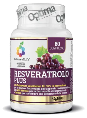 Image de Colours Life Resveratrolo 60 comprimés