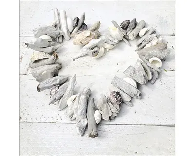 Produktbild von Glasbild Wooden Love II 20x20 cm